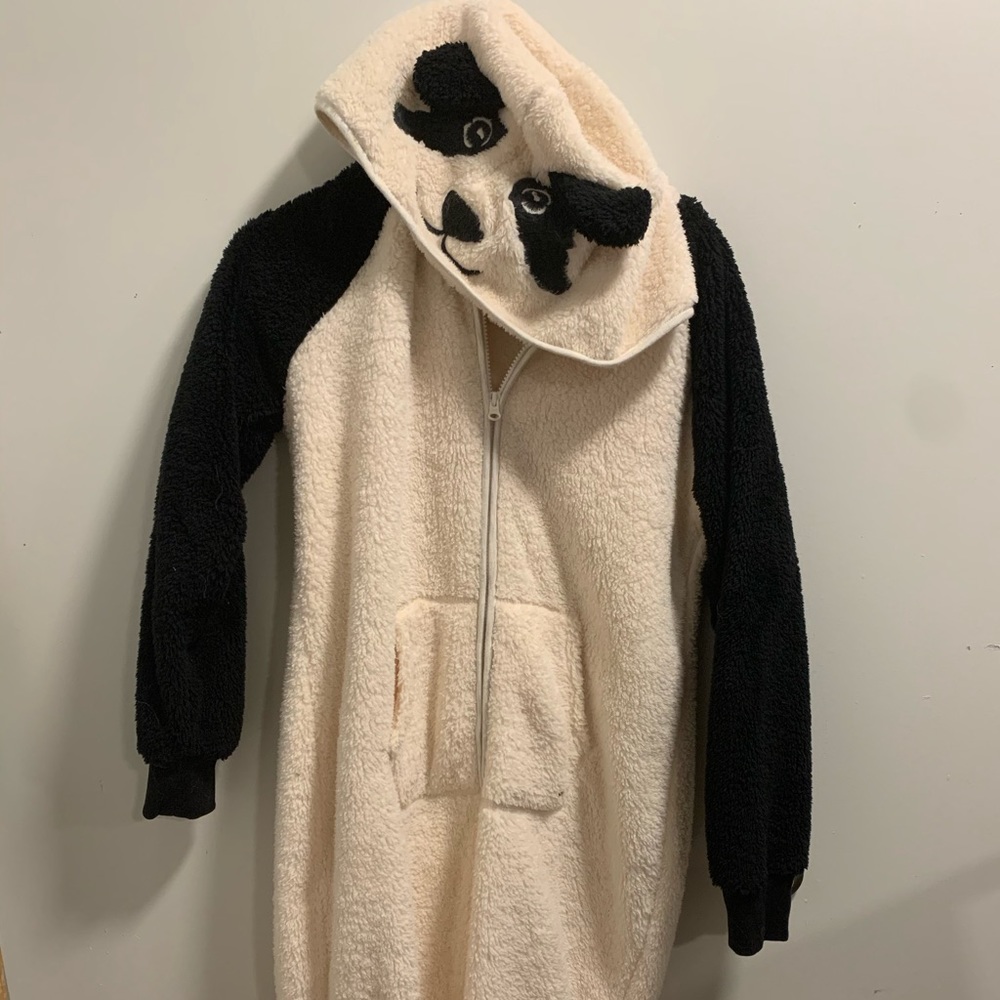 Panda bodysuit pajama